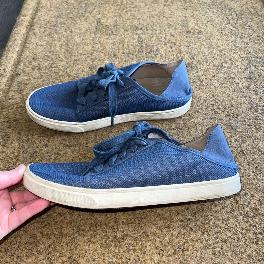 Olukai Blue Casual Sneakers